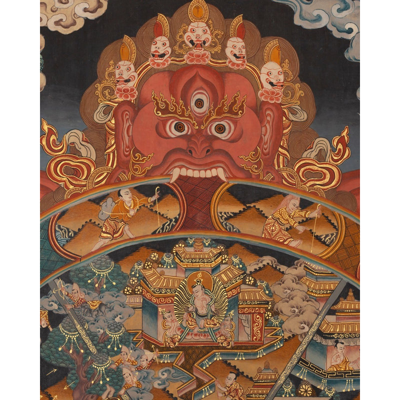 12 Origines dépendantes (Brocadeless Thangka)