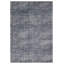 Tapis tissé à la machine abstrait bleu / crème-313959849