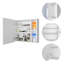 Myrick 2-Shelf Medicine Cabinet With Mirror White-118088624