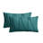 Throw Velvet Cross Lines Rectangular Cushion Cover-183763992