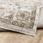 Tapis oriental ivoire / gris Atherine-96566786