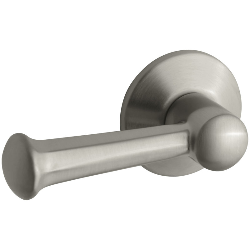 Levier de voyage de toilette Devonshire, Nickel brossé éclatant
