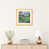 Toile avec cadre en bois beige n'est pas disponible
