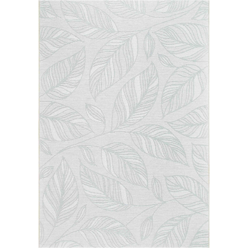 Karamo Floral Hand Woven Indoor / Outdoor Area Rug, Rectangle 80 x 150cm