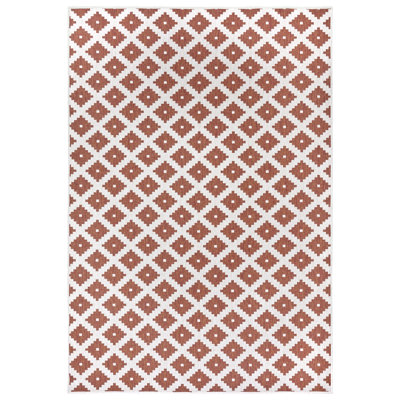 Nizza Flatweave Cayenne/Cream Rug