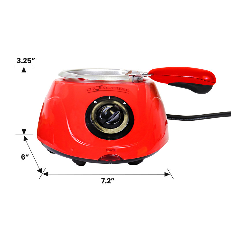 8.8 oz Chocolatiere Electric Chocolate Melter and Fondue Pot,  (250 g)