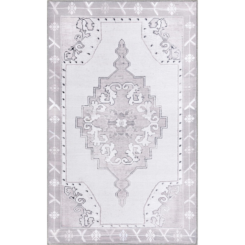 Oppie Oriental Indoor Rug, Rectangle 3'6" x 5'6"