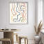 Oliver Gal Junctions of Color II Abstract - Luxury Shadowbox Framed Wall Art-2144844440-2144844441