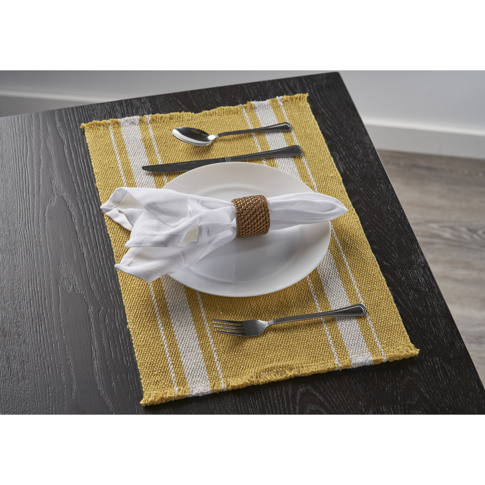 Navona Fringed 19" Placemat