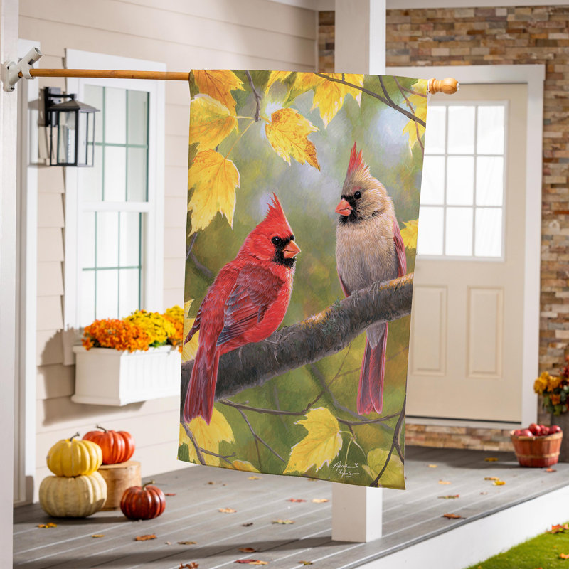 Drapeau de maison d'automne en suède