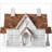 Signature Series' Wrension' 12.5 in x 15.5 in x 9 in Birdhouse
