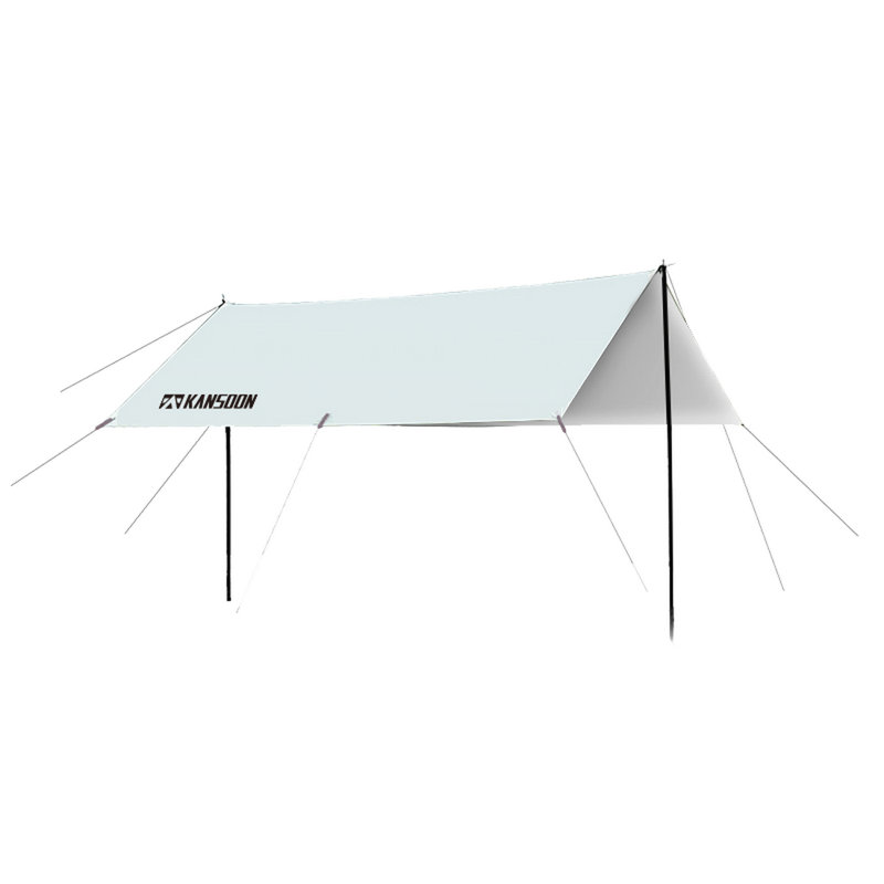 Tente de camping ultralégère avec toile Tarp Silver
