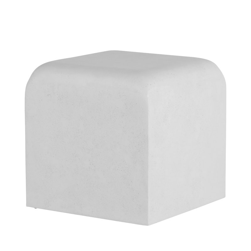 Faux Stone Decorative Stool, Natural Stone