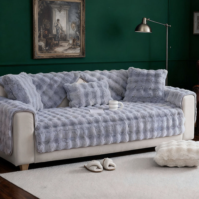 Sofa Slipcover, Light Grey