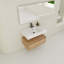 Meuble-lavabo mural de 30 po avec lavabo en résine, tiroir à fermeture en douceur et fixation à flotteur-266013531-266013530