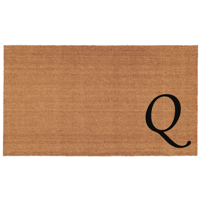 Tapis d'entrée antidérapant Zebrowski, Rectangle 2 pi x 3 pi, Q