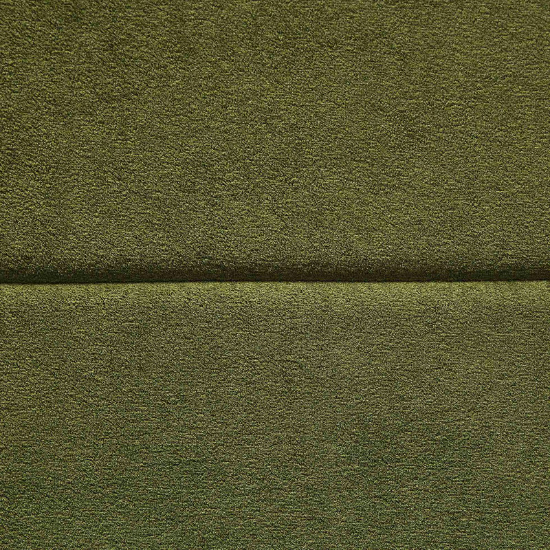 Jad Convertible Chenille Sleeper Sofa with Adjustable Backrest & Storage, Green