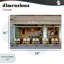 Toile de café parisienne pour l'extérieur, design par Alan Blaustein-123902376