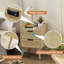 Table de chevet en rotin JHX