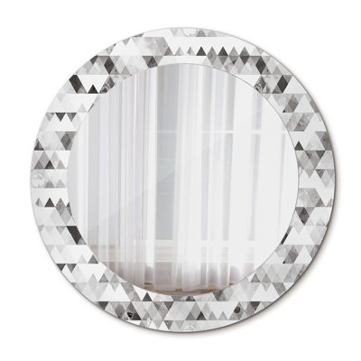Huldar Glass Flat Wall Mirror