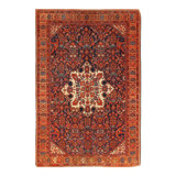 Canvello Navy Antique Silkroad Malayer Rugs - 4'4'' X 6'6''