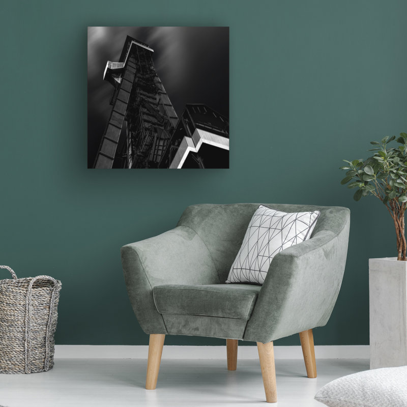 Art sur toile, tour à bologle bolologien de Gilbert, H 18 po x l 18 po