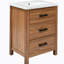 Meuble-lavabo simple 24,4 po avec comptoir en céramique Charlen