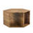 Hexagonal MDF Coffee Table, Characteristic Wood Grain Pattern Stickers, Multi-Hole Design To Give More Storage Space, Simple And Convenient Design Makes It Suitable For All Kinds Of Style Scenes.-745798672