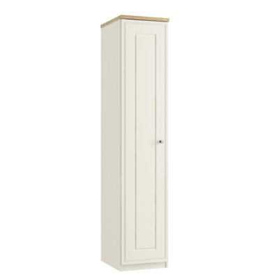 Verwood 1 Door Manufactured Wood Wardrobe
