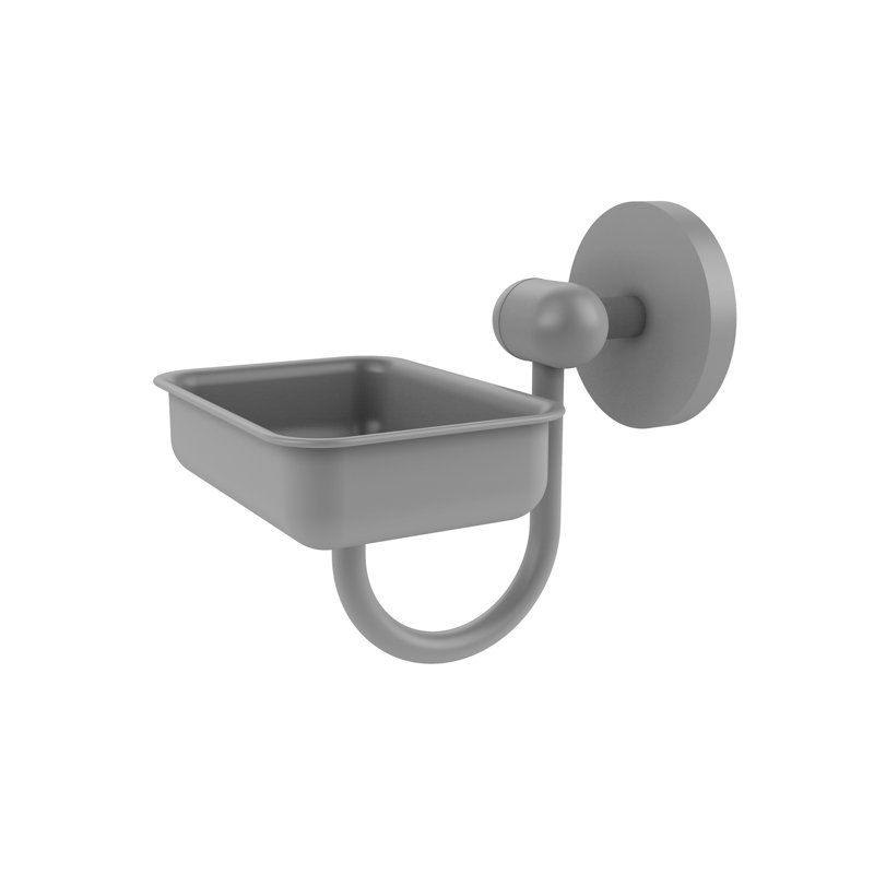 Itzhak Soap Dish, Matte Gray