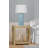 Asher 29" Matte Blue Ceramic Table Lamp