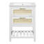 Meuble-lavabo 2 tiroirs 2 tiroirs avec lavabo en céramique 2 tiroirs Ratten-365313167
