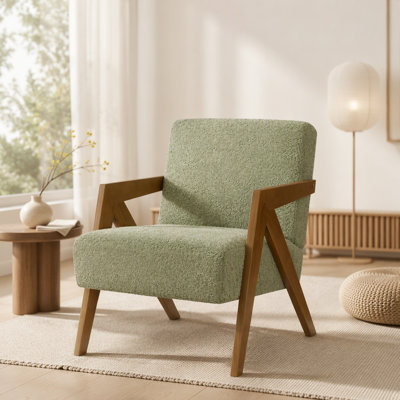 Accent Chair, Upholstered Chair for Living Room, Bedroom