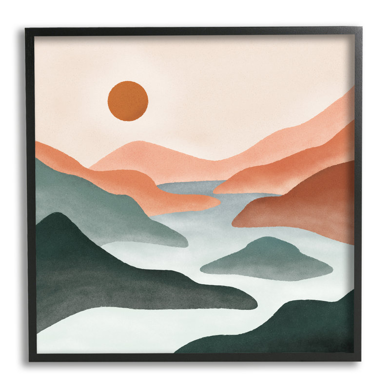«Floater Frame», reproduction d'impression sur toile, H 12 po x l 12 po x P 1,5 po, Cadre noir