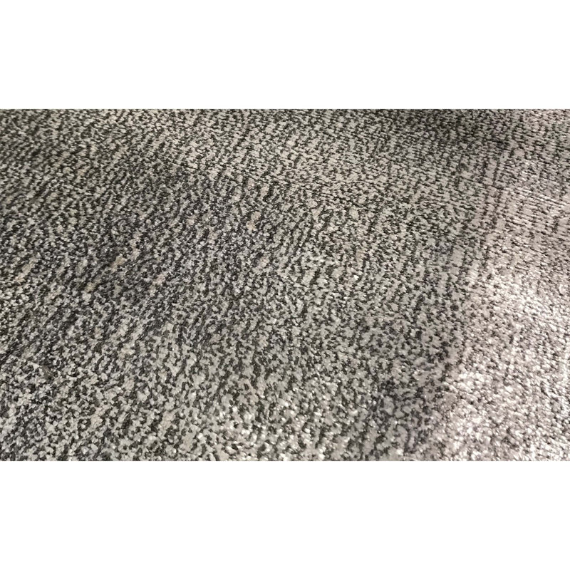 Wool Area Rug in Dark Gray