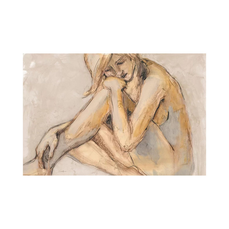 Laying Low II by Liz Jardine - Wrapped Canvas Painting, 66.04 cm H x 45.72 cm W x 3.175 cm D