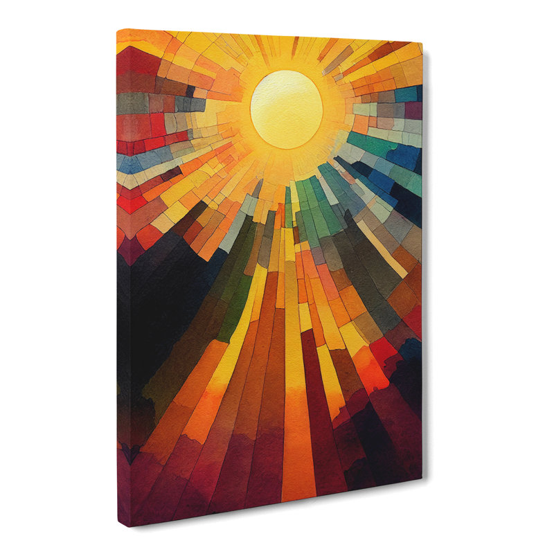 Magical Sun Vol.1 - Wrapped Canvas, 50cm H x 35cm W x 3cm D