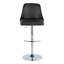 Tabouret de bar clouté réglable avec repose-pieds arrondi en T - ensemble de 2-109578047-109578046