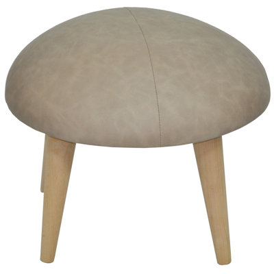 Solid + Manufactured Wood Accent Stool