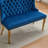 45.6”velvet Upholstered 2-seat Armless Loveseat-55121971-55121970