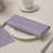 Poly Cotton Square Cloth Napkins Chambray Fabric-1126278228
