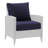 Outdoor 6.25 " Lounge Chair Seat / Back Cushion-669955012