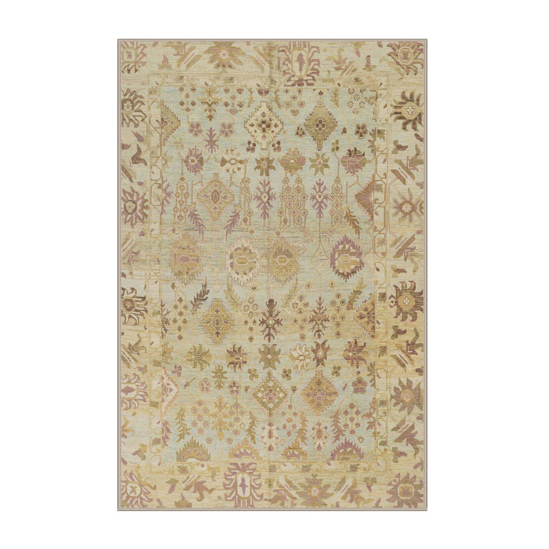 Tapis abstrait moderne 1718, Rectangle 4 pi x 6 pi