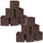 Collapsible Fabric Cubes, 11" Storage Bins (Set of 12)-2050643491