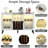Ermo Wine Bar Cabinet with Led Light, Home Coffee Cabinet with Wine and Glass Rack-347748942
