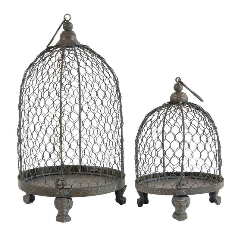 13'' H Iron Wall Lantern