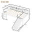 Space-saving Solid Wood Twin Xl Loft Bed, Modern Design For Home