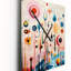 Horloge murale abstraite Crystalline Consciousness-99636647