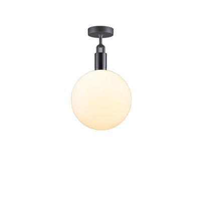 1 - Light Semi Flush Mount