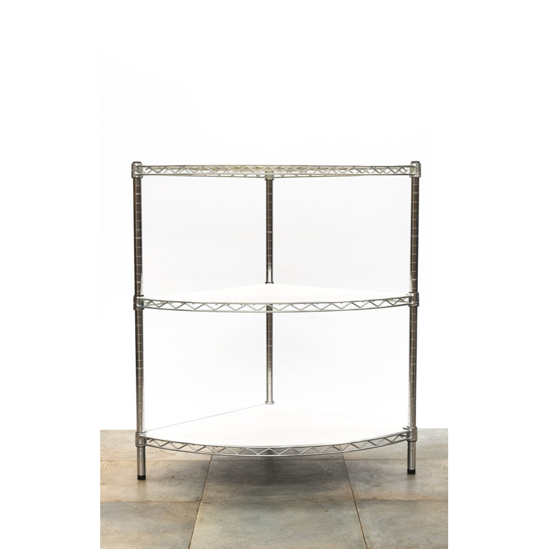Doublure de tablette en PVC Radius, H 0,13 po x l 24 po x P 24 po, Blanc